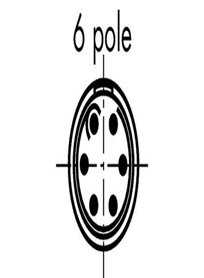 CAMTREE Circular Connector, 0B Series, (FGG-0B-306- EGG-0B-306) Cable Mount Plug, 6 Contacts, Solder Pin, Push-Pull, Brass Body Silver - Image 5